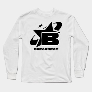 BREAKBEAT  - B Is For Breaks Y2K (Black) Long Sleeve T-Shirt